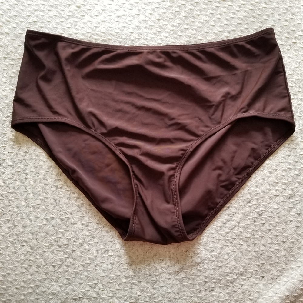 Pineapple Bay Bikini Hipster Bottoms 18W NWT